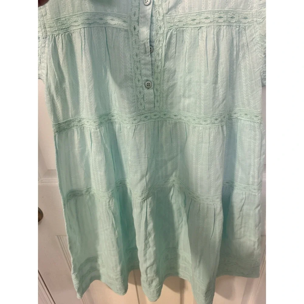 Melissa Odabash coverup Dress Pool Beachwear Rebekah Celeste Light Blue NWT Sz M